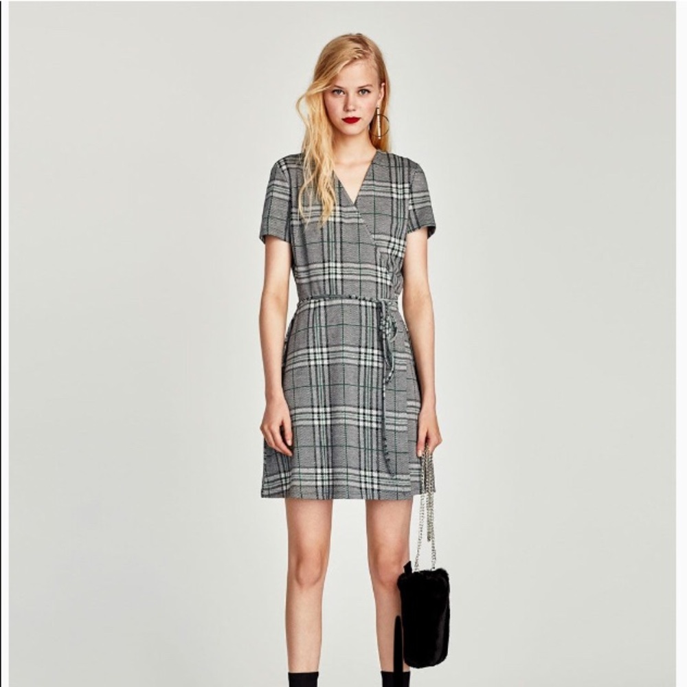 Zara wrap dress